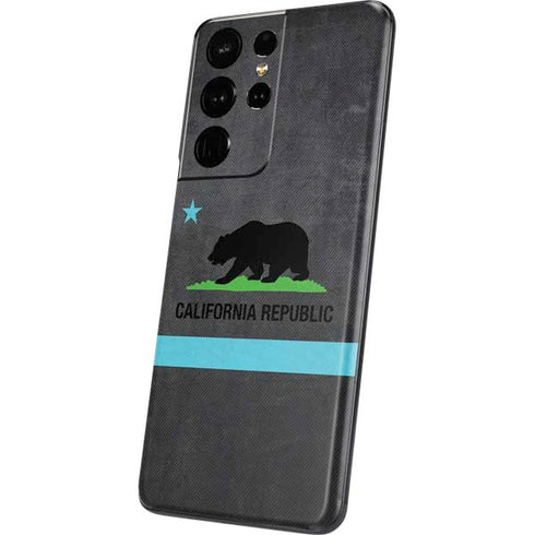California Neon Republic Galaxy S21 Ultra 5G Skin